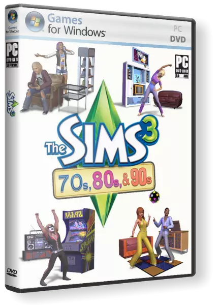 The Sims 3 70s 80s & 90s Stuff