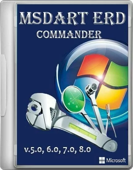 Microsoft Windows MSDaRT ERD Commander 5.0, 6.0, 7.0, 8.0